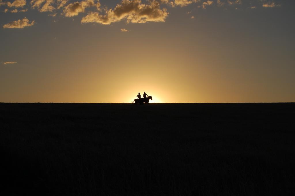 Estancia Turistica Finca Piedra Mal Abrigo Bagian luar foto